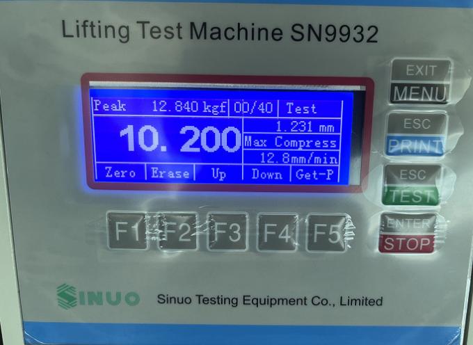IEC 60598-2-17 Stage Lighting Hanger Weight Bearing Test Machine 0
